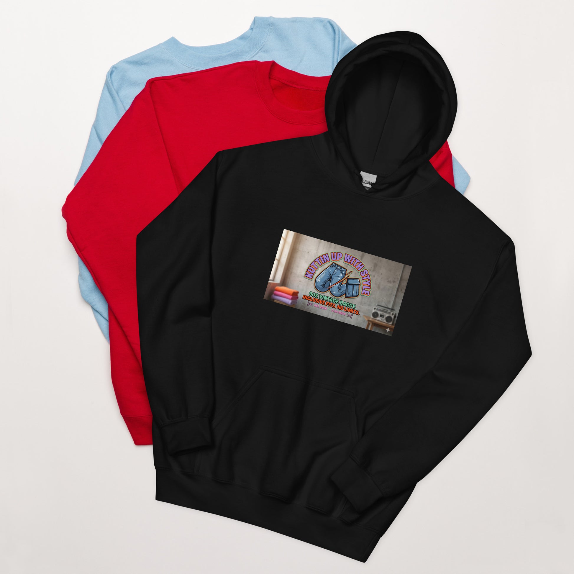 unisex graphic hoodie